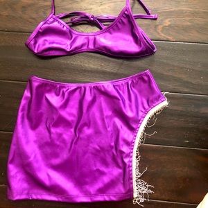 2 piece lingerie/dance set